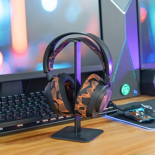 WC-StirnbandZ Arctis Nova – verbessertes Silikon-Kopfband für Arctis Nova-Headsets von Wicked Cushions – verbesserte Flexibilität, Komfort und Stil mit passenden Ohrpolster-Designs | Kinetic Wave Bild 3