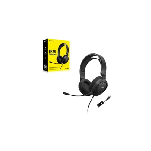 Corsair Hs35 Surround V2 Headset Wired Head-Band Gaming Black, CA-9011386-EU Bild 2