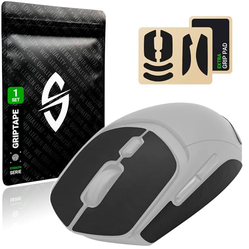 SensoryBoost Maus Grip Tape – kompatibel mit Logitech G309 (inkl. Zuschnitt-Pad) Schweißabsorbierend, extrem rutschfest & Ultradünn (0,5 mm) – Rückstandsfrei – Gaming Zubehör Bild 1