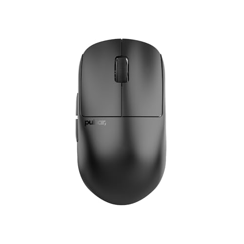 Pulsar Gaming Gears X2H V3 Mini Gaming Maus Leicht 51g Pulsar XS-1 32K DPI Sensor, 1ms Abtastrate, 8K kompatibel, 2.4GHz Verzögerung, symmetrische Form, Schwarz Bild 1