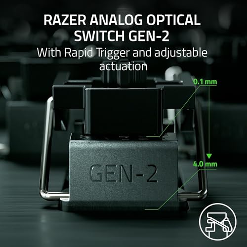 Razer Huntsman V3 Pro Mini - 60% analoge optische Tastatur - Weiß Bild 3