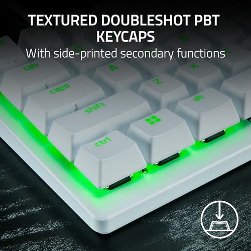 Razer Huntsman V3 Pro Mini - 60% analoge optische Tastatur - Weiß Bild 7