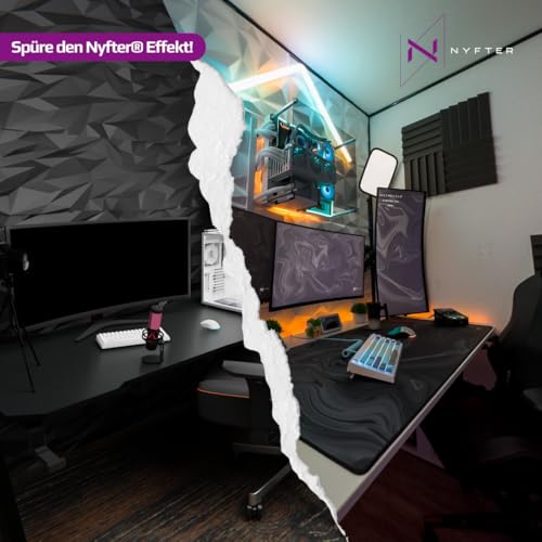 Nyfter - Nyf C24 Wired Gaming Mouse PC Maus mit Kabel RGB Ultra-Lightweight 63g 16.000 DPI 1.8m Paracord-Kabel für Starke Performance im Gameplay Bild 6
