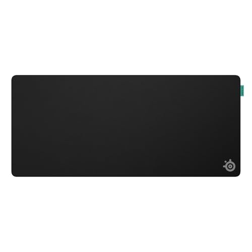 Steelseries QcK XL Performance Balance Gaming-Mauspad – Extradichte für sanftes Gleiten – Flache, abgesteppte Säume – rutschfeste Neopren-Gummibasis – 900 x 400 mm – FPS, MOBA, RTS, MMO Bild 1