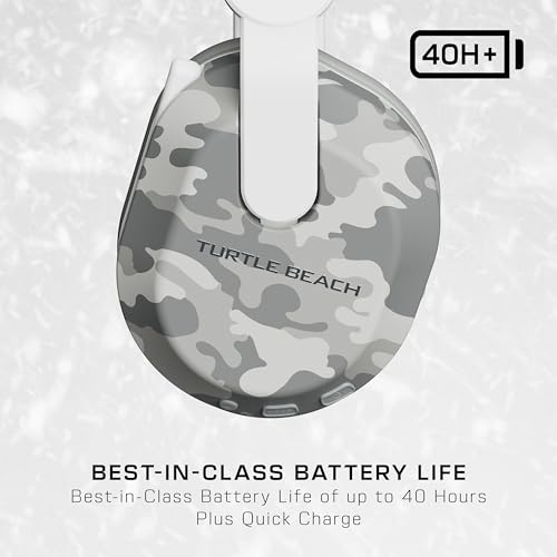 Turtle Beach Stealth 500 Arctic Camo Kabelloses Gaming Headset w/ 40hr Stunden & Bluetooth für Xbox Series X|S, Xbox One, PC Bild 4