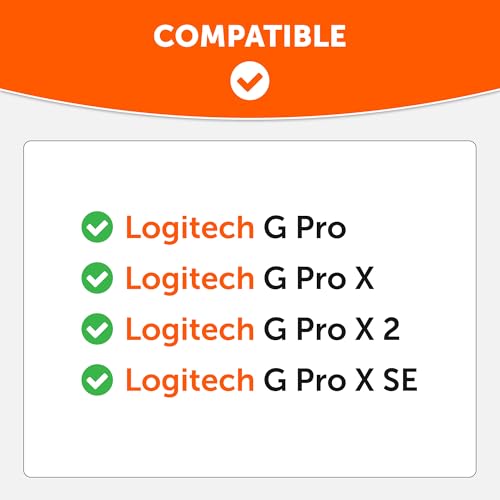 WC Freeze V2 G PRO X – Abgewinkelte Ohrpolster mit Kühlgel, kompatibel mit der Logitech G Pro X-Serie von Wicked Cushions | Neues Freeze V2-Kühlgewebe, extra dick | 90's Black Bild 2