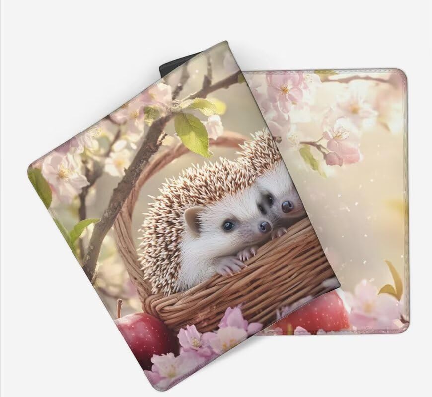 Gaming Mousepad Igel Mauspad XXL 1200X600X3MM Großes Mouse Pad Apfel Schreibtischunterlage mit Rutschfeste Gummibasis, Maus Pad Wasserdicht Anti-Rutsch Schreibtisch Zubehör Für Home Office, PC, Laptop Bild 3
