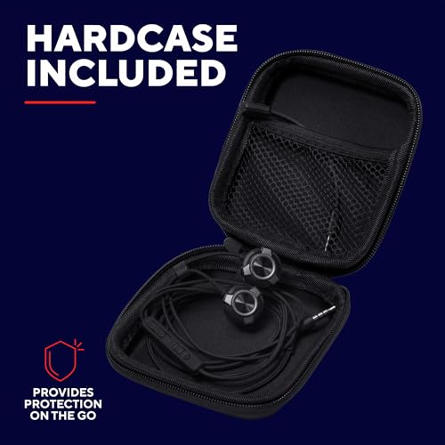 Trust GXT 406 Pine In Ear Kopfhörer mit Kabel Nintendo Switch PS5 PS4 Xbox Tablet PC, 3.5mm Gaming Ohrhörer mit Mikrofon, Inline Steuerung, Kabelgebundene Earbuds mit Hartschalenetui, Schwarz Bild 7