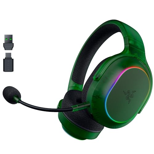 Razer Barracuda X Phantom Green Edition - Kabelloses Multi-Plattform Gaming Headset (285g, Triforce 40mm Driver, Dual Wireless HyperSpeed and Bluetooth) Phantom Green Bild 1
