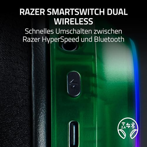 Razer Barracuda X Phantom Green Edition - Kabelloses Multi-Plattform Gaming Headset (285g, Triforce 40mm Driver, Dual Wireless HyperSpeed and Bluetooth) Phantom Green Bild 2