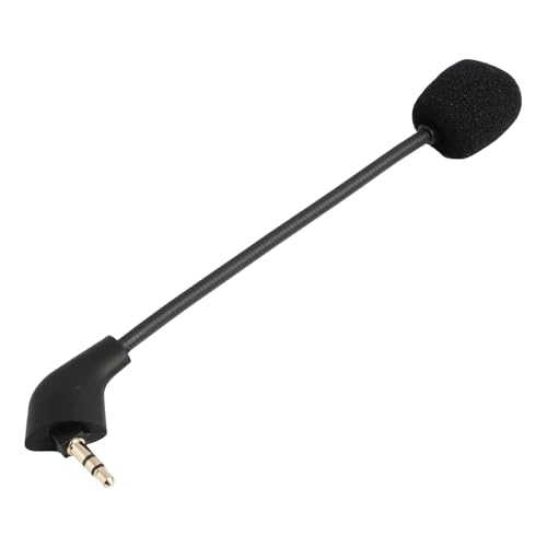 Ersatz-Mikrofon 3,5 mm, Ersatz-Spielmikrofon, Kompatibel mit HyperX Cloud 2, Cloud Core, Cloud Pro, Cloud Silver, Cloud X Gaming-Headsets, für PS4, PS5, Mac, PC - Alte Verdrahtete Version Cloud II Bild 1
