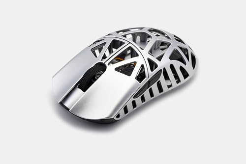 WLMOUSE Beast X Mini Pro 34g Magnesium-Gaming-Maus mit 8K Polling, PAW3950 HS-Sensor, 750 IPS, Belüftete Seite & Geschlossene Seite, OM & TTC Switch (Shwarz(TTC Switch-Belüftete Seite)) Bild 4