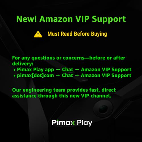 Pimax Crystal Light VR Headset Partial Payment Version-with Controllers, 8K QLED with Local-Dimming, Lightweight & Comfortable Compatible with Flight Simulators, MSFS, iRacing & PC Gaming-P3C10 57PPD Bild 5