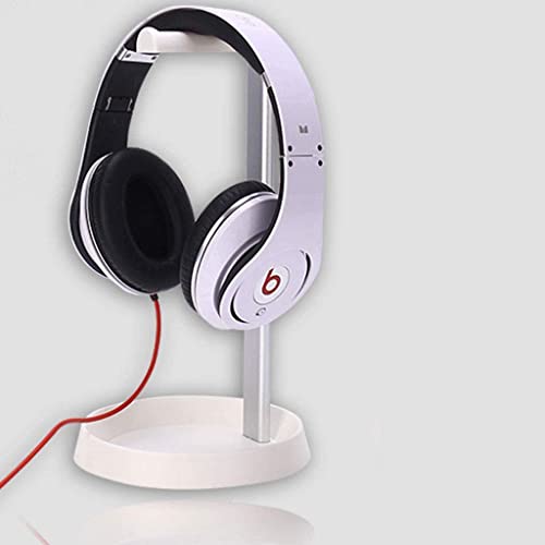 Kopfhörer Ständer Schreibtisch Zubehör Kopfhörerhalter Aluminiumlegierung Kopfhörerständer Abnehmbare Stabile Desktop-Halterung Für Gaming-Headsets Kopfhörer Gaming Headsets(White) Bild 6