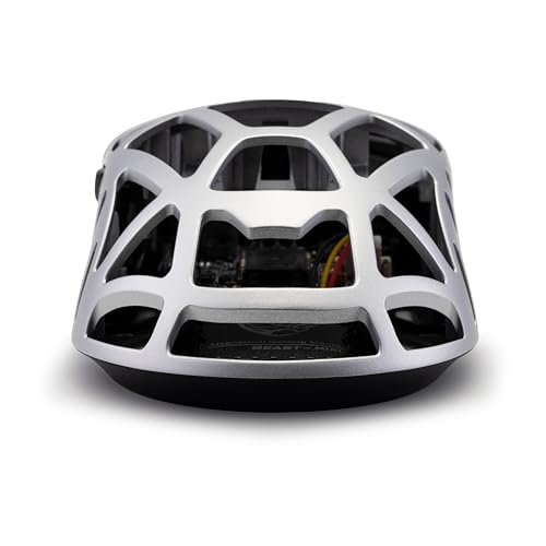 WLMOUSE Beast X Mini Pro Ultra-Light 34g Magnesium Gaming Maus, PAW3950 HS Sensor, 8K Polling Rate, 30.000 DPI, OM & TTC Switches, anpassbare Seitenteile (Silber (OM Switch-Side Slits)) Bild 5