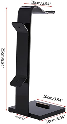 Kopfhörer Ständer Schreibtisch Zubehör Universal-Kopfhörerständer Acryl-Headset-Aufhänger Gaming-Kopfhörerhalter Display-Halterung Headset-Ständer Kopfhörerhalter Gaming Headsets Bild 2