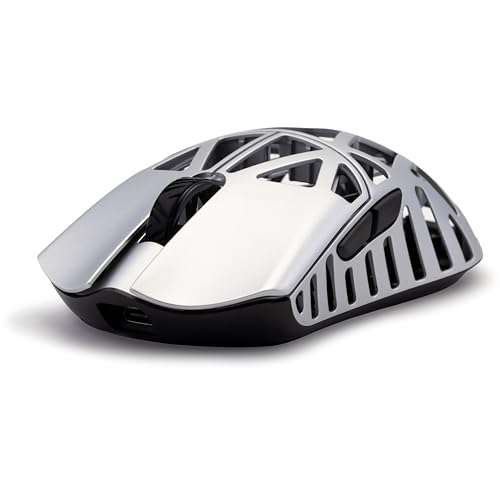 WLMOUSE Beast X Pro Ultra-Light 39 g Magnesium Gaming-Maus, PAW3950 HS-Sensor, 8K Abfragerate, 30.000 DPI, OM- und TTC-Schalter, anpassbare Seitenwände (OM-Switch-Seitenschlitze) Bild 4