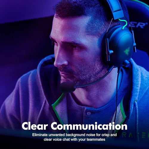 Mikrofonersatz passend für Razer BlackShark V2 Pro 2023 kabellose Gaming-Headsets, Geräuschunterdrückung, 3,5-mm-Klinkenstecker, Boom BlackShark PC-Gaming-Soundmikrofon Bild 4