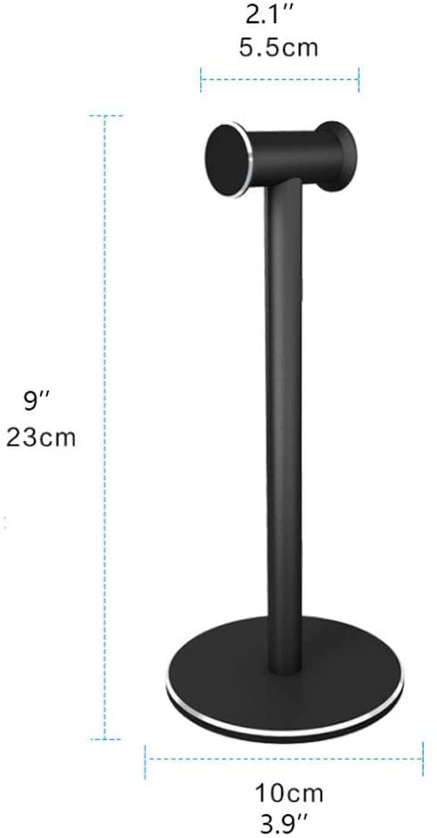 Kopfhörer Ständer Schreibtisch Zubehör Aluminiumlegierung Kopfhörerständer Kopfhörerhalter Abnehmbare Stabile Desktop-Halterung Headset-Ständer Für Gaming-Headsets Gaming Headsets(Silver) Bild 3