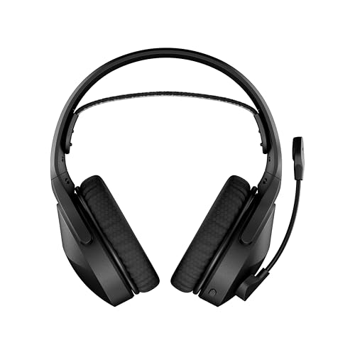HyperX Cloud Jet – Dual Wireless Gaming Headset, 2.4GHz & Bluetooth, PC, Mac, PS5, PS4, Mobile, 40mm Treiber, 25 Stunden Akkulaufzeit, Swivel-to-Mute Mikrofon, Leichtes Design, Schwarz Bild 2