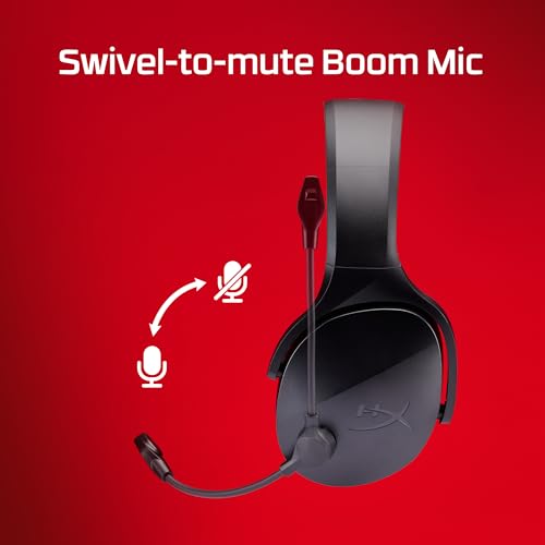 HyperX Cloud Jet – Dual Wireless Gaming Headset, 2.4GHz & Bluetooth, PC, Mac, PS5, PS4, Mobile, 40mm Treiber, 25 Stunden Akkulaufzeit, Swivel-to-Mute Mikrofon, Leichtes Design, Blau Bild 7