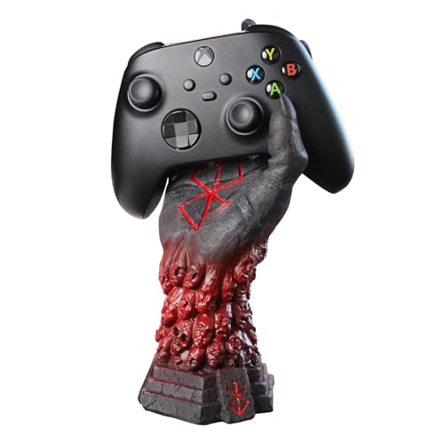 Gaming Kopfhörerständer und Controller Ständer – Cyberpunk Roboterhand Halter für Headset, PS5 Xbox Controller – Gamer Schreibtisch Dekoration Bild 5