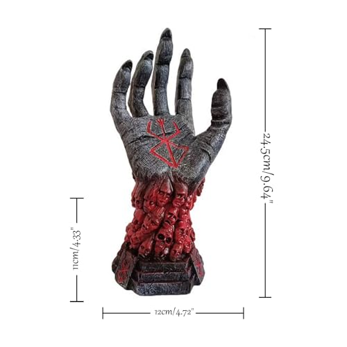 Gaming Kopfhörerständer und Controller Ständer – Cyberpunk Roboterhand Halter für Headset, PS5 Xbox Controller – Gamer Schreibtisch Dekoration Bild 7