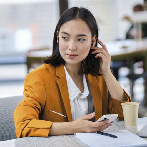 Hama Bluetooth Kopfhörer (kabellos, TWS-Kopfhörer, Active Noise Cancelling, Earbuds mit Ladestation, ENC, In-Ears, USB-C Schnellladen, Bluetooth-Headset, App-/Sprachsteuerung, Touch Control) schwarz Bild 5