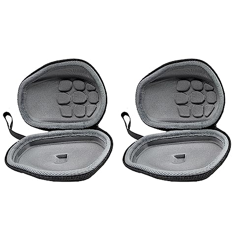 Giwnhvx 2 x Tragetasche für Gaming-Maus, Aufbewahrungsbox, stoßfest, wasserdicht, Zubehör, für MX Master 3/3S Bild 1