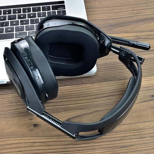 Ohrpolster Mod Kit für Logitech G Astro A50 Gen 4,A50 Gen 5,A50 X kabelloses Gaming-Headset,Kühlgel Ersatz-Ohrpolster,Stirnbänder,Mikrofonschaum für Astro A50 Gen 4/Gen 5/A50X(Kühlgel) Bild 7