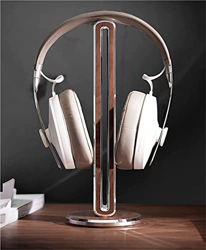 Kopfhörer Ständer Schreibtisch Zubehör Hölzerner Kopfhörerständer Walnuss & Aluminiumlegierung Kopfhörerhalter Kopfhöreraufbewahrung Gaming Headsets Bild 7