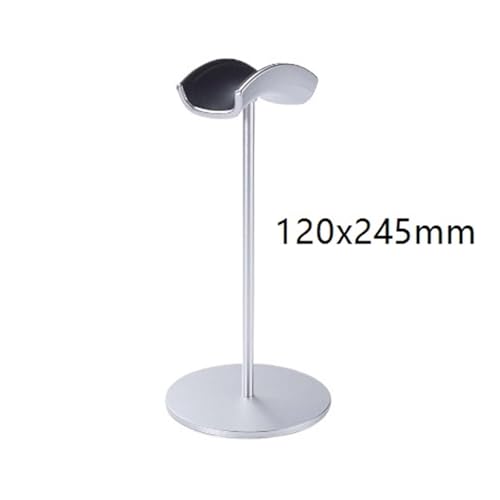Kopfhörer Ständer Schreibtisch Zubehör Headset-Halter Aus Aluminiumlegierung, Gaming-Kopfhörerständer, Kopfhörerständer, Schreibtisch-Kopfhörerhalter Gaming Headsets(Silver) Bild 2