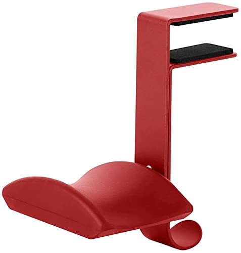 Kopfhörer Ständer Schreibtisch Zubehör Kopfhörer-Aufhänger, Headset-Ständer, Kreativer Multifunktionaler Kopfhörerhalter Für Audiostudio- Und Gaming-Kopfhörer Gaming Headsets(Rood) Bild 1