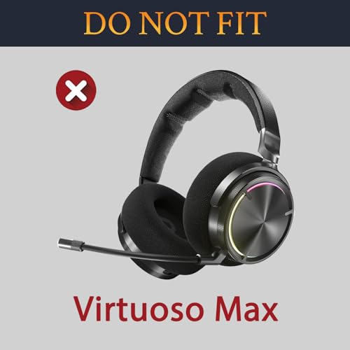 SOULWIT Protein Leder Kopfband Headband für Corsair Virtuoso RGB Wireless XT SE Gaming-Headset, Ersatz Stirnband Polster Reparaturteil Bild 3