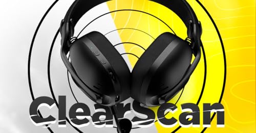 HATOR Hyperpunk 3 Wireless Gaming-Headset – Kabellos, Hi-Res Audio, Hybrid ANC, 40mm Treiber, Bluetooth & 2.4GHz, 45h Akku, abnehmbares Mikrofon, USB-C – für PC, PS5, Weiß Bild 4