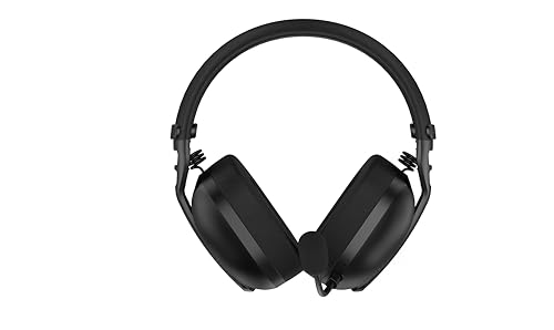 HATOR Hyperpunk 3 Wireless Gaming-Headset – Kabellos, Hi-Res Audio, Hybrid ANC, 40mm Treiber, Bluetooth & 2.4GHz, 45h Akku, abnehmbares Mikrofon, USB-C – für PC, PS5, Schwarz Bild 3