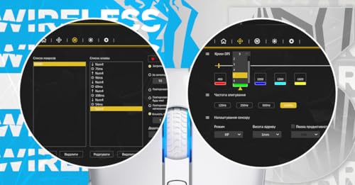 HATOR Pulsar 3 Wireless Gaming-Maus – 11.000 DPI, 2.4GHz/Bluetooth/USB, 68g, RGB, PTFE-Gleiter, Paracord-Kabel, Optical Switches 100M, Windows/Mac/Linux - Schwarz Bild 4