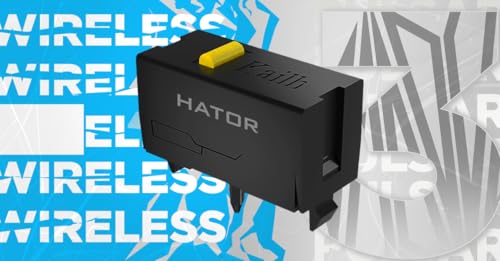 HATOR Pulsar 3 Wireless Gaming-Maus – 11.000 DPI, 2.4GHz/Bluetooth/USB, 68g, RGB, PTFE-Gleiter, Paracord-Kabel, Optical Switches 100M, Windows/Mac/Linux - Schwarz Bild 6