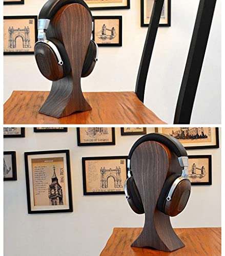 Kopfhörer Ständer Schreibtisch Zubehör North American Black Walnut Kopfhörerständer Headset-Ständer Aus Holz, Display-Ständer, Kopfhörerhalter, Desktop-Headset-Halter Gaming Headsets Bild 7