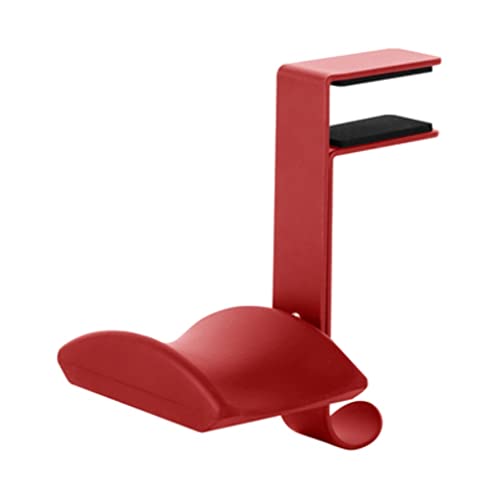 Kopfhörer Ständer Schreibtisch Zubehör Schreibtischhalterung, Universal-Aufhänger, Gaming-Kopfhörerständer, Display-Rack, Headset-Halter, Platzsparend Gaming Headsets(Rood,C) Bild 1