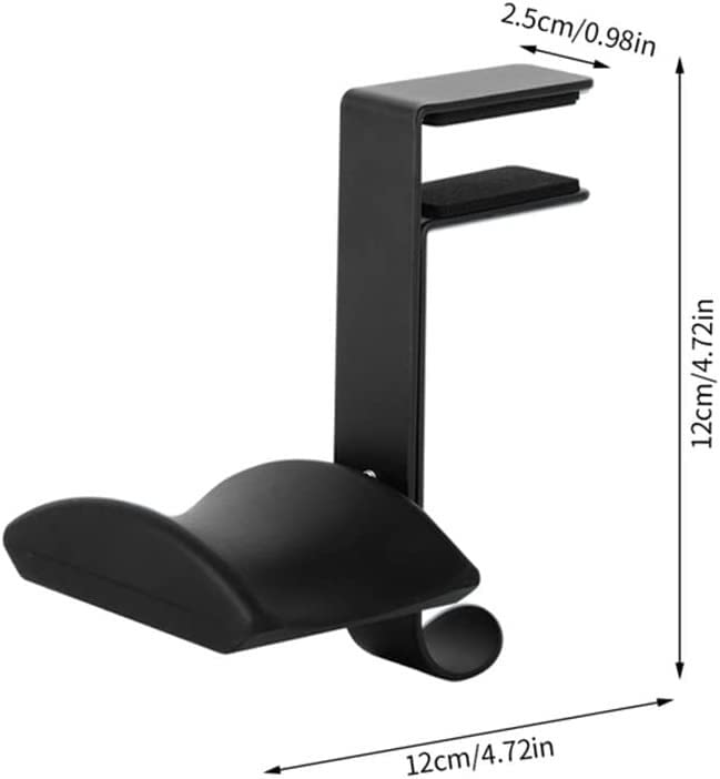 Kopfhörer Ständer Schreibtisch Zubehör Schreibtischhalterung, Universal-Aufhänger, Gaming-Kopfhörerständer, Display-Rack, Headset-Halter, Platzsparend Gaming Headsets(Rood,C) Bild 3
