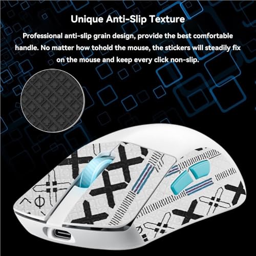 Anti-Rutsch-Griffband Für Die Maus, Schweißresistenter Aufkleber Für Die ROG Harpe Ace/Harpe Ace Mini Gaming Maus(2,Harpe Ace) Bild 3