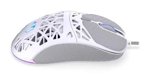 ENDORFY LIV Onyx White, weiß Gaming Maus, Ultraleichtes Design (54 g), Maximal 12.000 DPI, PixArt PAW3311, Kailh GM 4.0, USB-A, Dedizierte Software, ARGB-Hintergrundbeleuchtung, EY6A021 Bild 7