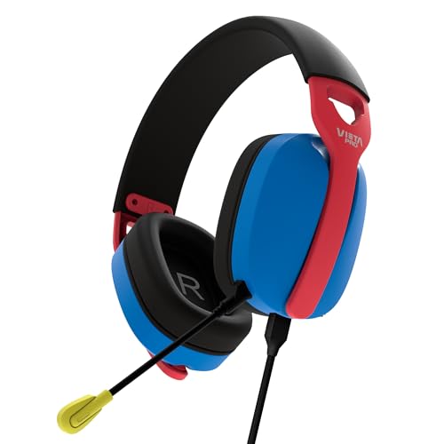 Vieta Pro Pixel Gaming Headset mit Kabel und Mikrofon für PC | PS4 | PS5 | Switch | Xbox Gaming Headset Bild 1