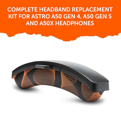 WC Mod Kit A50 – Kühlgel-Ohrpolster + Kopfbügelersatz für Astro A50 Gen 4, Gen 5 und A50X von Wicked Cushions | Verbesserter Komfort, Kühlung und Haltbarkeit | Kinetic Wave Bild 6
