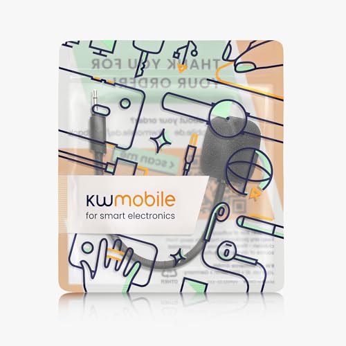 kwmobile Ersatz Kopfhörer Mikrofon kompatibel mit JBL Quantum 100 Headset - Gaming Headphones Mikrofon mit 3,5 mm Klinkenstecker - Schwarz Bild 7