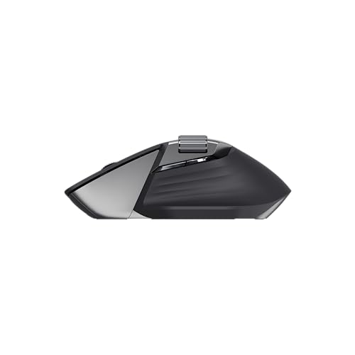 Rapoo I Kabellose Maus (MT760MW, optische Maus mit Adapter, 4000 DPI, 2,4 GHz, wiederaufladbarer Akku), Schwarz Bild 7
