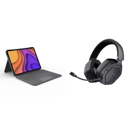 Logitech Folio Touch iPad & Trust GXT 1493 Ravox Gaming Headset Bild 1