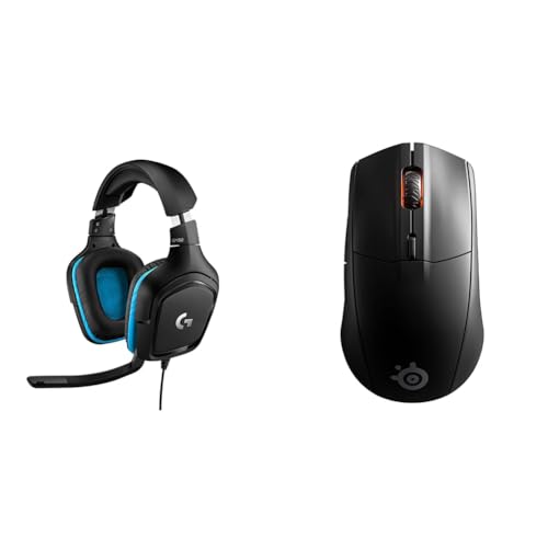 Logitech G432 kabelgebundenes Gaming-Headset, & SteelSeries Rival 3 Wireless - Wireless Bild 1