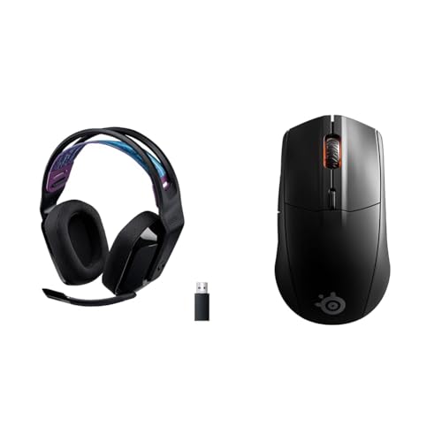 Logitech G535 Lightspeed kabelloses & SteelSeries Rival 3 Wireless - Wireless Bild 1